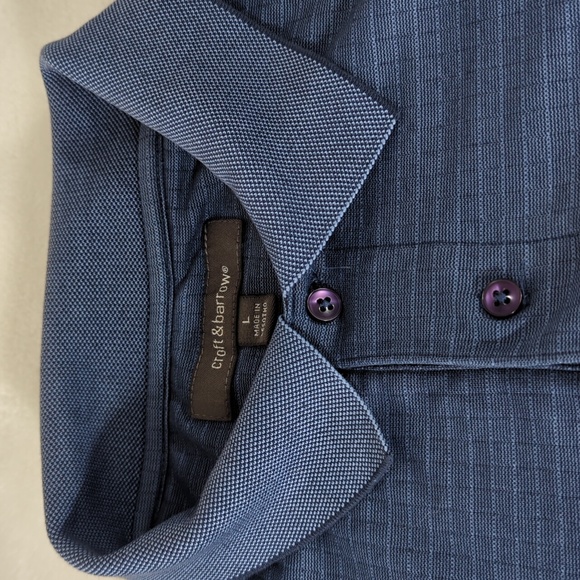 Croft and Barrow polo shirt  L EUC - Picture 2 of 2